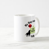 Mug My Dog and I Love Rally Sit (Devant droit)