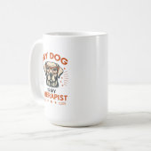 Mug My dog is my therapist (Devant gauche)