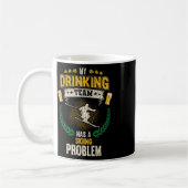 Mug My Drinking Team Has A Skiing Problem Funny Skier (Gauche)