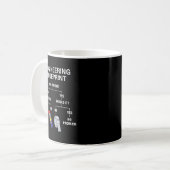 Mug My Engineering Blueprint - Funny Engineer  (Devant gauche)