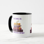 Mug My favorite sport is reading (Devant gauche)
