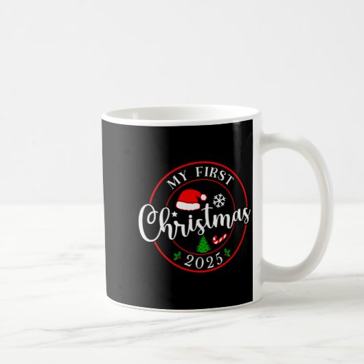 Mug My First Christmas 2025 1st Christmas Family Match (Droite)