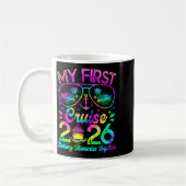 Mug My First Cruise 2026 Funny First Time Cruise Vacat (Gauche)