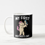 Mug My First Mother's Day Love You Maman Happy Funny<br><div class="desc">Le poison de My First Mother's Day Love You Maman Happy Funny Mother's Day. Parfait pour papa,  maman,  papa,  men,  women,  friend et family members on Thanksgiving Day,  Christmas Day,  Mothers Day,  Fathers Day,  4th of July,  1776 Independent Day,  Vétérans Day,  Halloween Day,  Patrick's Day</div>