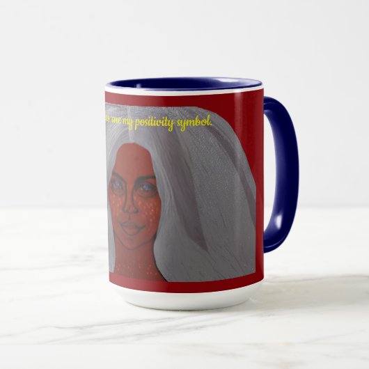 Mug My Freckles Are My Positivity Symbol (Devant droit)