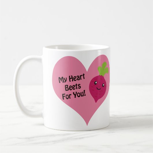 Mug My Heart Beets for you (Gauche)