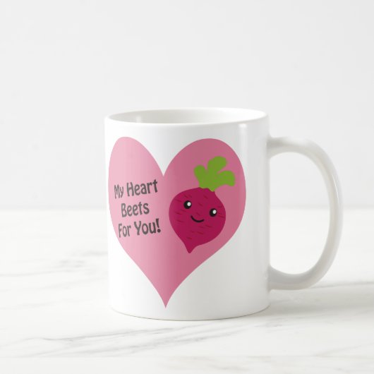 Mug My Heart Beets for you (Droite)