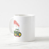 Mug My Heart Belongs To A Farmer Valentine For Farmer (Devant gauche)