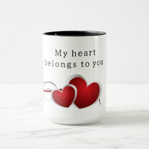 Mug My heart belongs to you