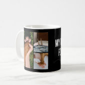 Mug My Heart Has Four Legs Dog Love Design (Devant gauche)