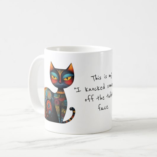 Mug My "I Knocked Something off the Table" Face Funny  (Devant gauche)