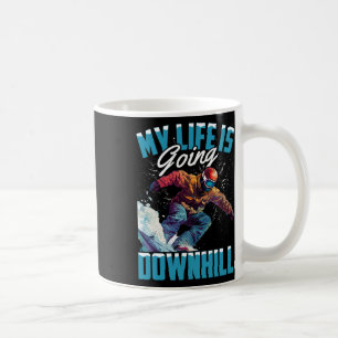 Mug My Life Is Go Downhill - Snowboard 1