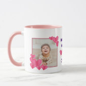 Mug My Little Miracle with Hearts Photos et nom Coff (Gauche)