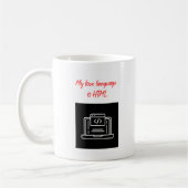 Mug My Love Language est HTML (Gauche)