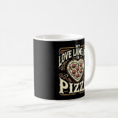 Mug My Love Language Is Pizza - Funny Foodie Valentine (Devant droit)