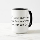 Mug My Love Story Commence avec Vous. (Devant droit)