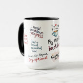 Mug My Mental Breakdown Cup: A Relatable Design (Devant gauche)