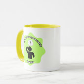 Mug My Passwords Are Protected by Amnesia – Funny Tech (Devant gauche)