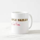 Mug My People Skills Are Just Fine Funny Sarcastic Off (Devant droit)