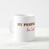 Mug My People Skills Are Just Fine Funny Sarcastic Off (Devant gauche)