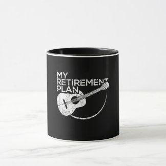 Mug My Retirement Plan Guitar Funny Musicians