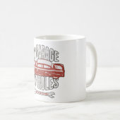 Mug My Rules Classic Red Car Retro Mechanic (Devant droit)