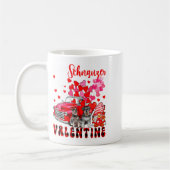 Mug My Schnauzer Is My Valentine Two Dogs With Gnome P (Gauche)
