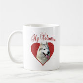 Mug My Siberian Husky Valentine : Love Huskies (Gauche)