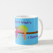 Mug My Spirit Animal est un Slothicorn (Devant droit)