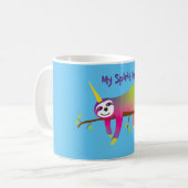 Mug My Spirit Animal est un Slothicorn (Devant gauche)