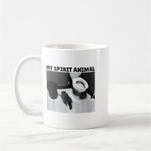 Mug My Srit Animal Funny Drunk Raccoon Meme  (Gauche)