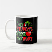 Mug My Students Christmas Stole My Heart Xmas Teacher  (Gauche)