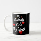 Mug My Students Stole My Heart For Teacher Valentines  (Gauche)