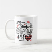 Mug My Students Stole My Heart Teacher Valentines Day (Gauche)