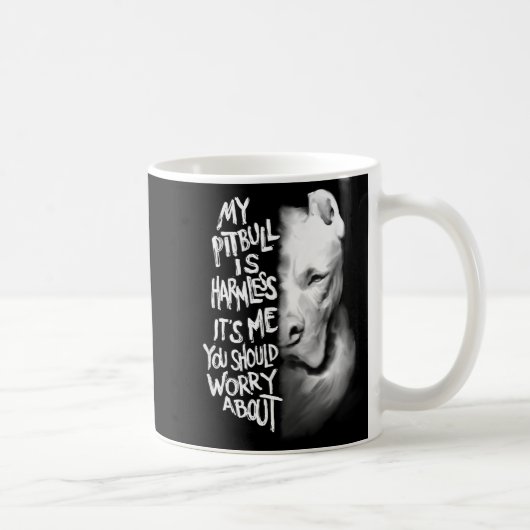 Mug My Tbull Is Harmless Quote Dog Items Owner Small  (Droite)
