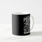 Mug My Tolerance to Idiots Needs Work Funny Sarcasm (Devant droit)