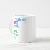 Mug My wallets is like an onion -joke quote- (Devant gauche)