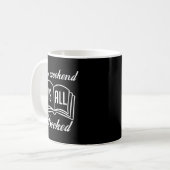 Mug My Weekend Is All Booked Funny Cute Book Reader T- (Devant gauche)