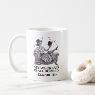 Mug My Weekend is All Bookish Lover Citation