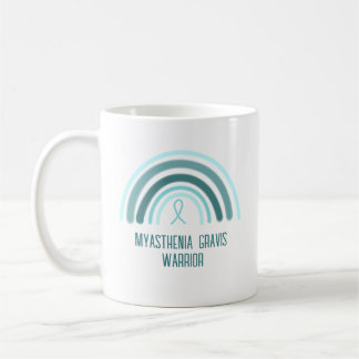 Mug Myasthenia Gravis Warrier Arc-en-ciel et ruban