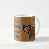 Mug MyCatsLoveMe (Devant droit)