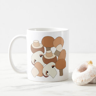 Mug Mycologue Cueilleur de Champignons Comestibles