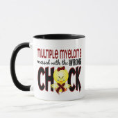 Mug Myélome multiple sali avec le poussin faux (Gauche)
