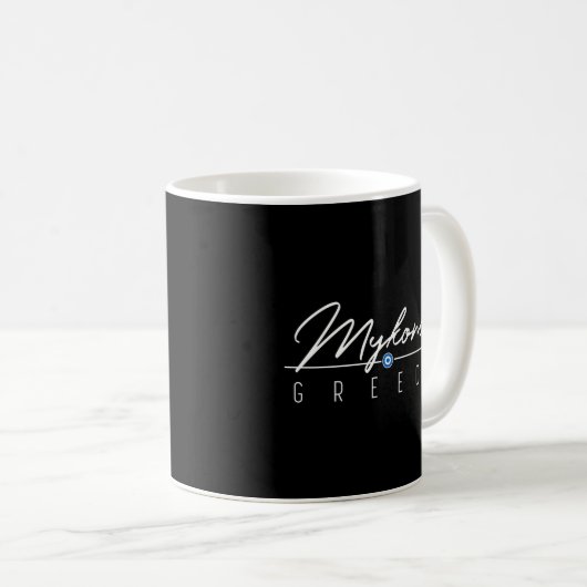 Mug Mykonos Grèce (Devant droit)