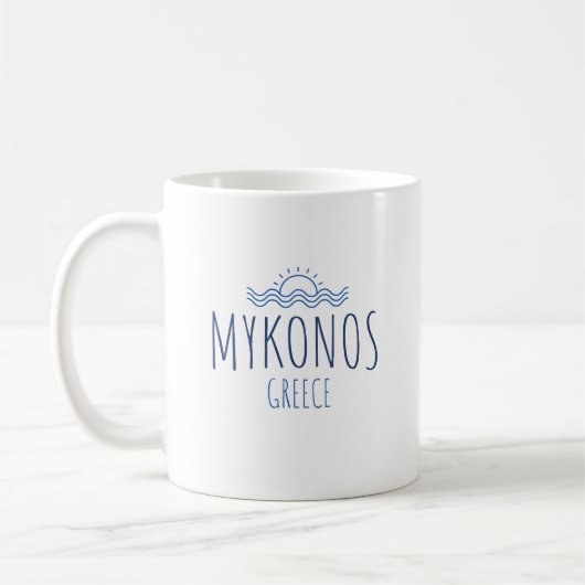 Mug Mykonos Grèce (Gauche)