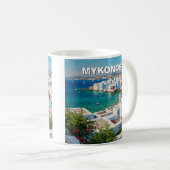 Mug Mykonos Grèce Iles grecques Petite Venise (Devant droit)