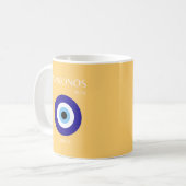 Mug Mykonos Muse, Jaune (Devant gauche)