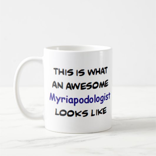Mug myriapodologiste, génial (Gauche)