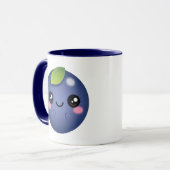 Mug Myrtille de Kawaii (Devant gauche)