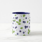 Mug Myrtilles Fleurs de Myrtille Feuillage (Centre)